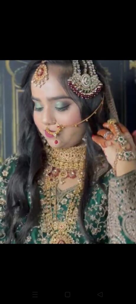 muslim bride at our beauty salon